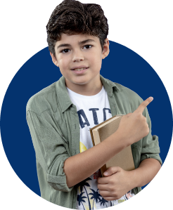 Student using laptop for learning