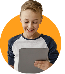 Student reading books